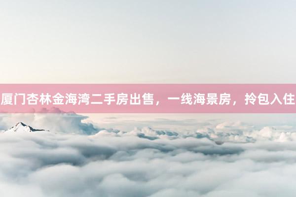 厦门杏林金海湾二手房出售，一线海景房，拎包入住